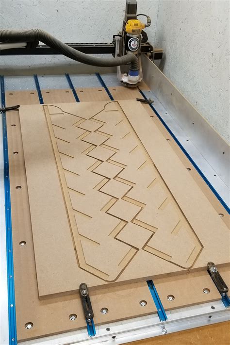 cnc router hold material in place